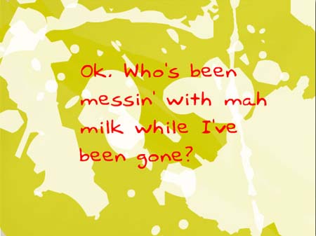 milk
